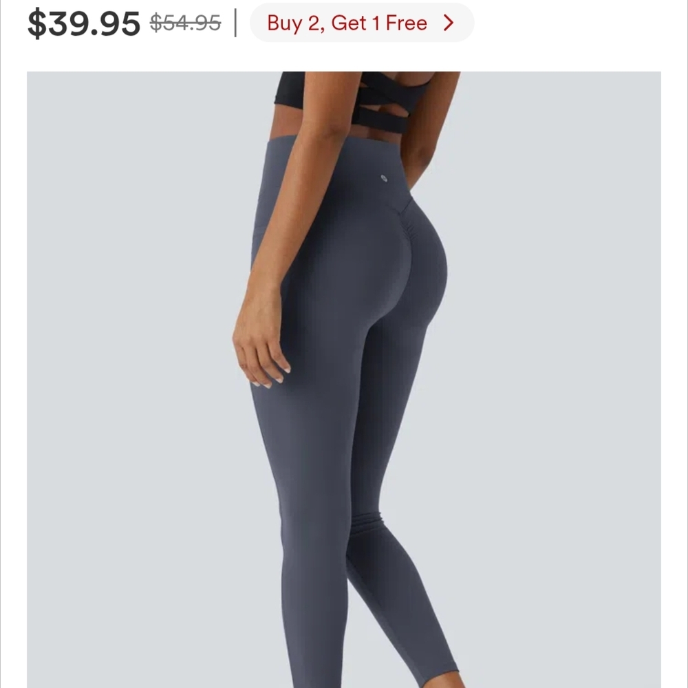 HALARA Ultra Sculpt Leggings Scrunch Butt Lifting